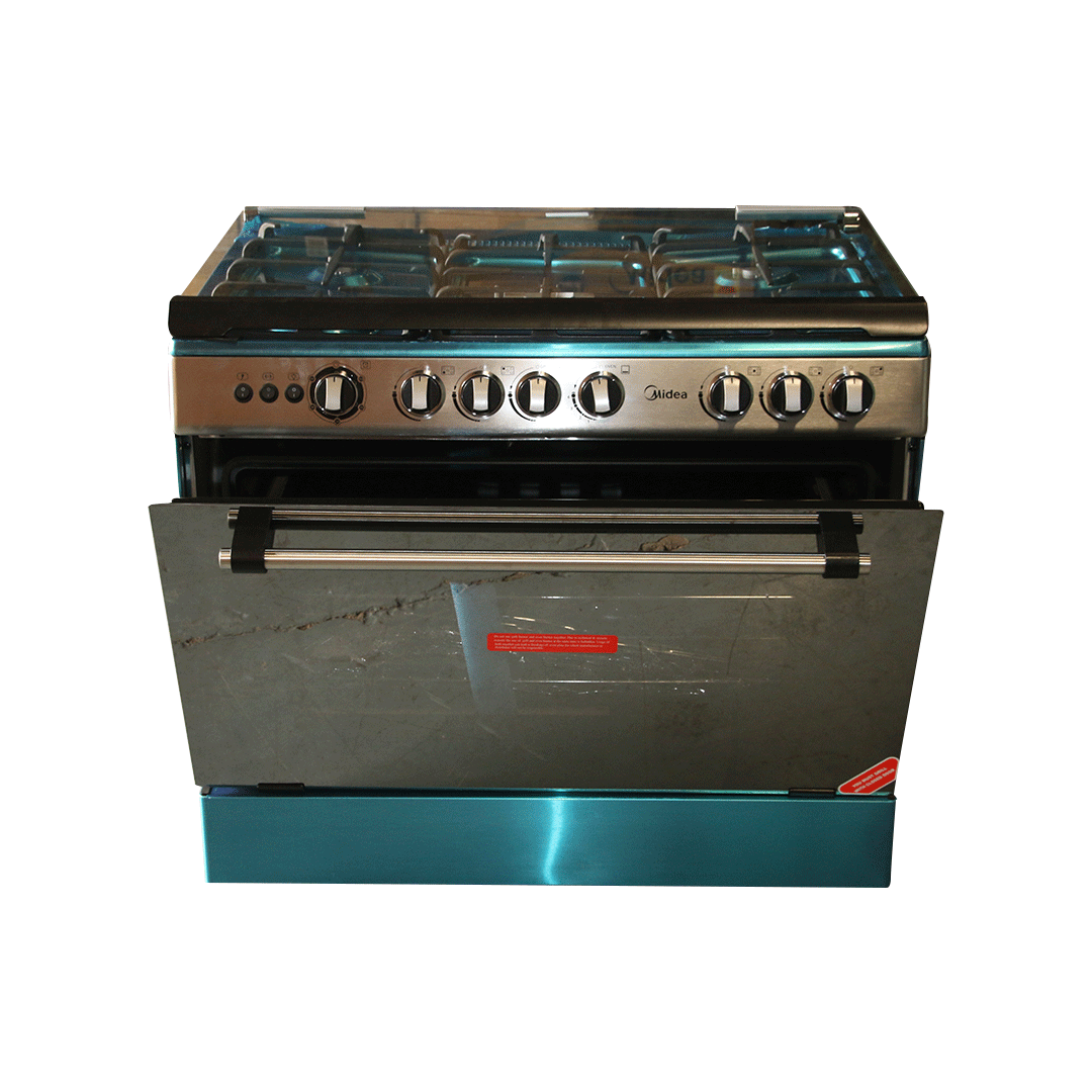 Midea 36LMG5G027-SILVER Gas Cooker