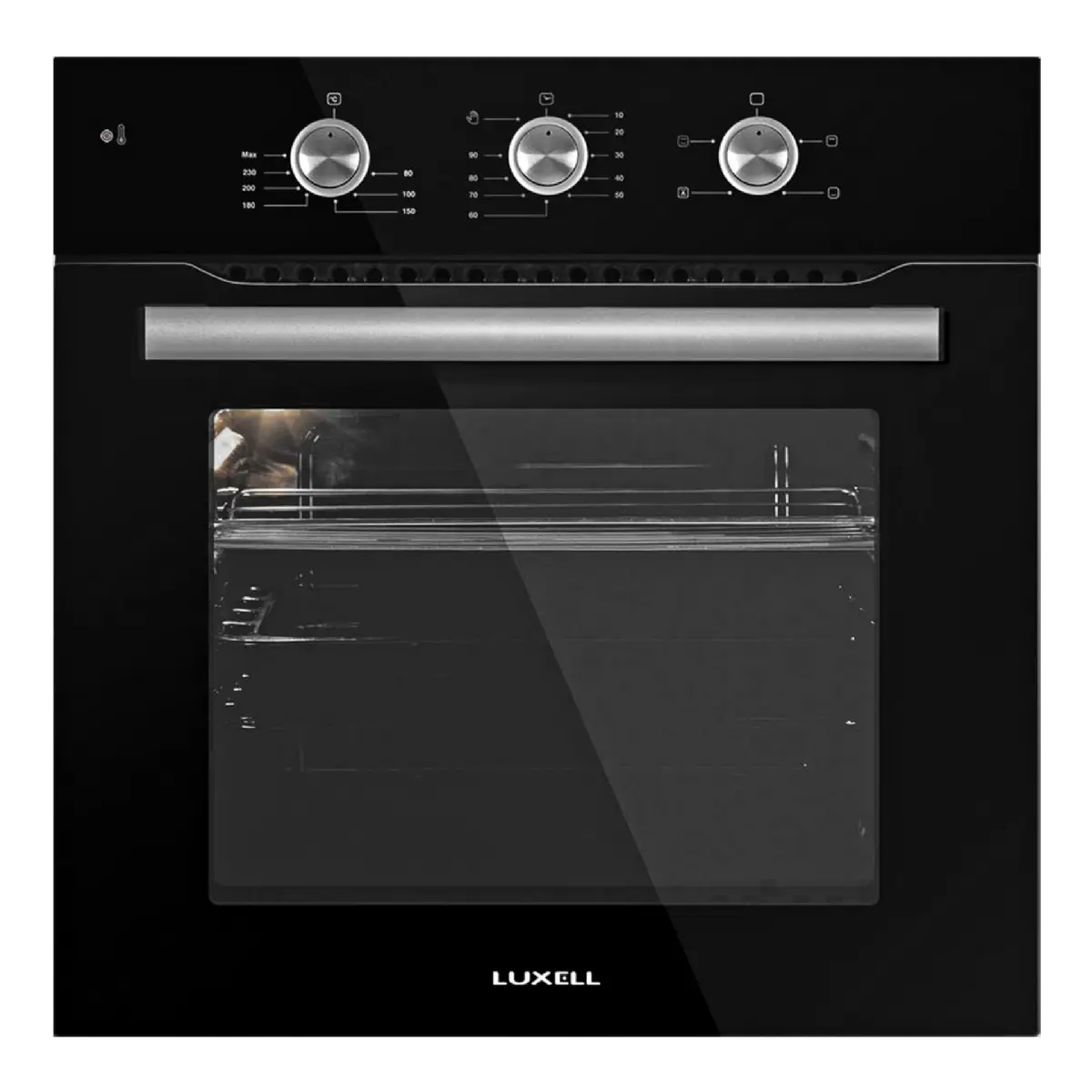 90CM Glass Set With 25LT Microwave & 55LT Manual Oven - Image 5