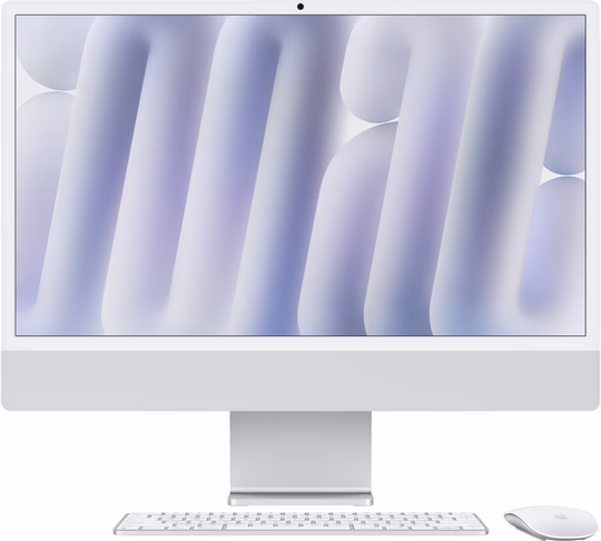 iMac 16gb 256gb M4 (8cpu/8gpu) (silver-2 and blue)