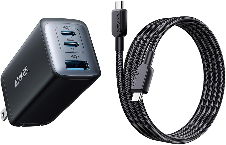 ANKER POWERPORT III 3PORT 65W POD BLACK