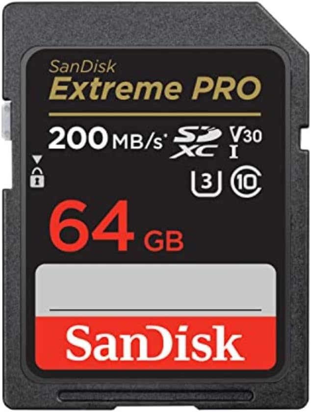 SANDISK EXTREME PRO MICRO SD CARD 64GB