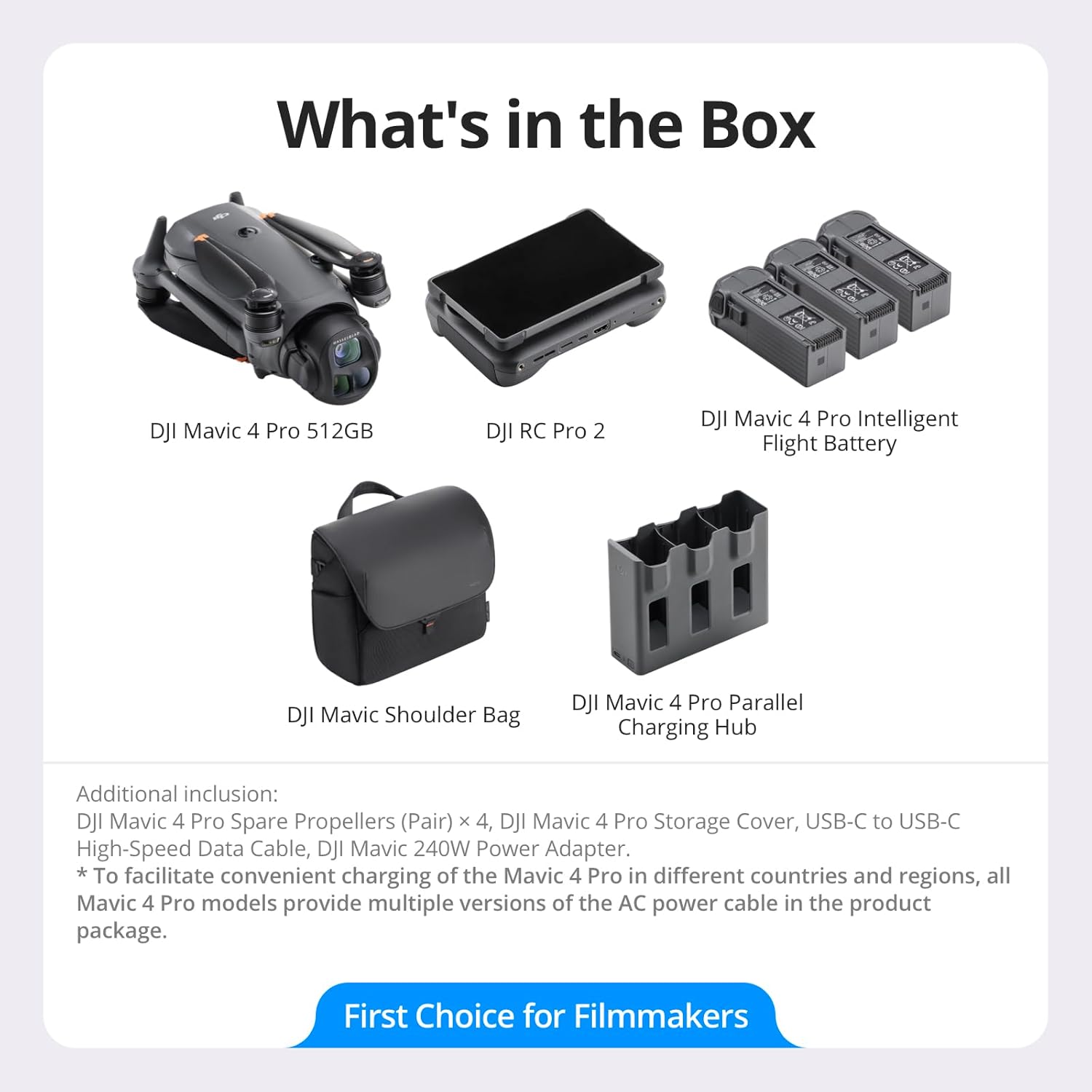 DJI MAVIC 4 PRO DRONE 512GB CREATOR COMB0 - Image 3