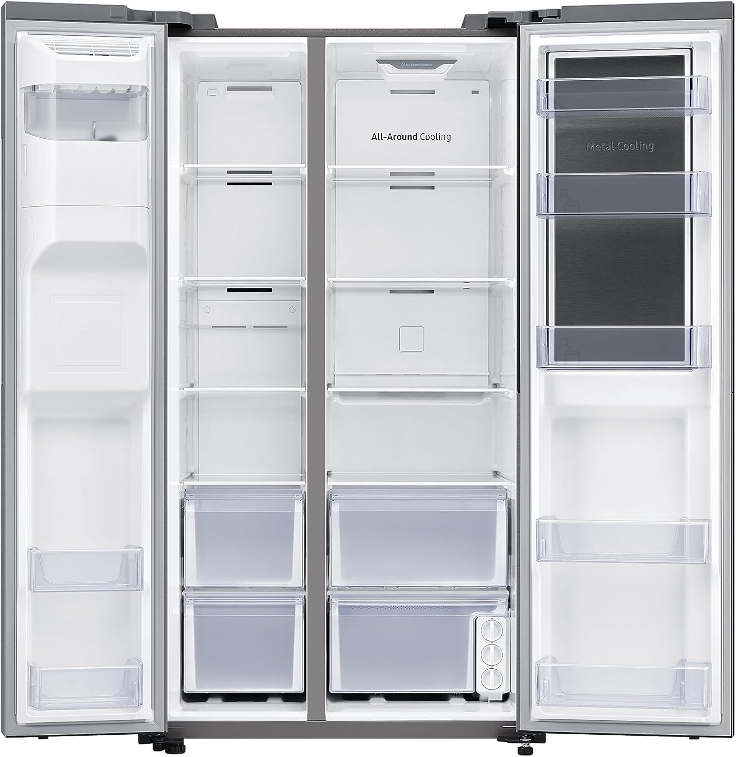 RS80T5190SL SIDE BY SIDE REFRIGERATOR 806L - Image 3