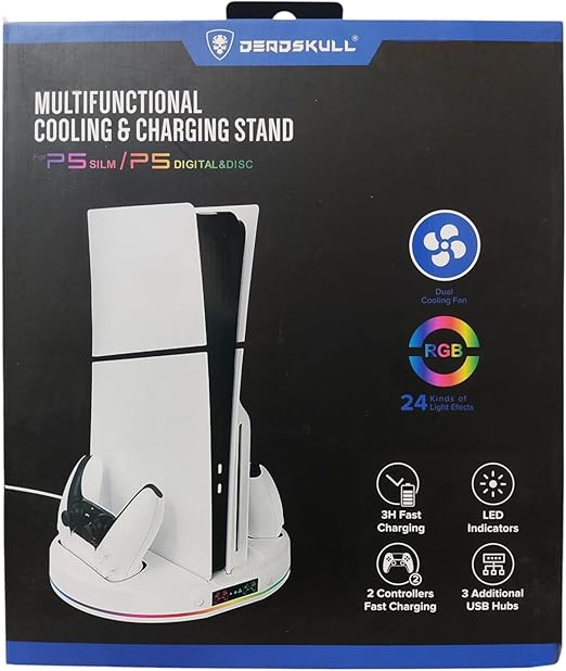 DEADSKULL PLAYSTATION 5 COOLING FUN - Image 2