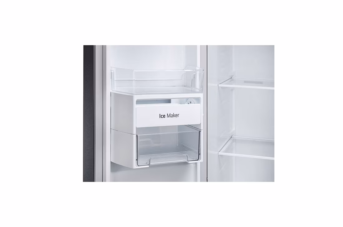 LG REFRIGERATOR - NORMAL SIDE BY SIDE 674L GC-B257KQJW - Image 4