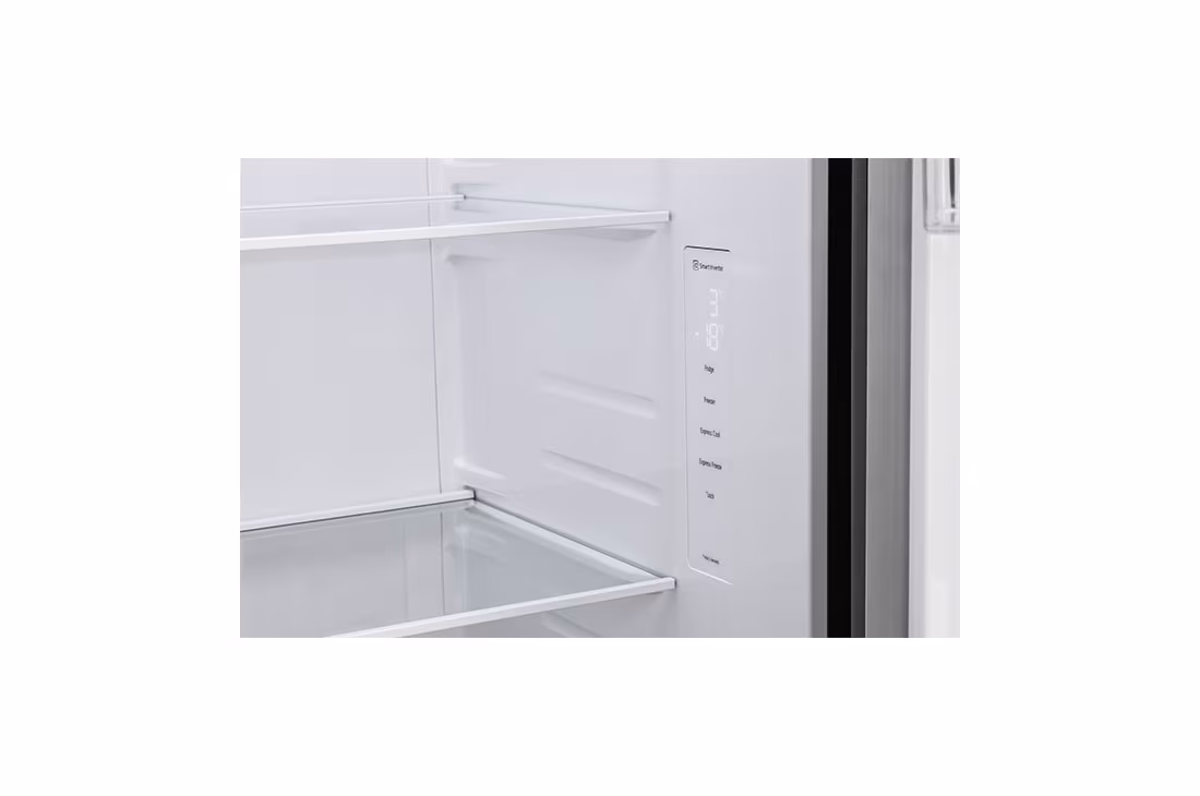 LG REFRIGERATOR - NORMAL SIDE BY SIDE 674L GC-B257KQJW - Image 2