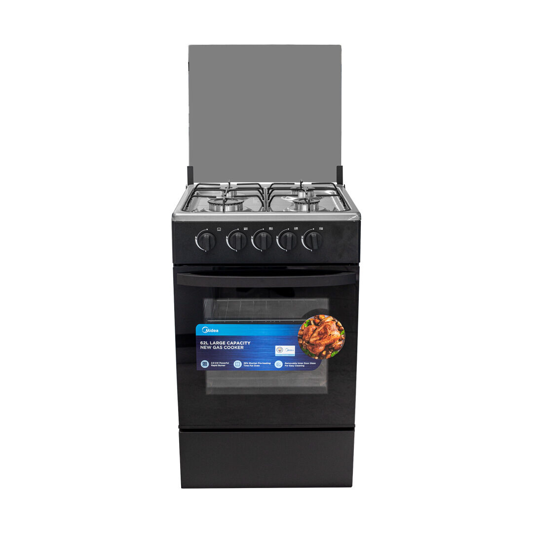 Midea SP5055T082-B 4 Burner Gas Cooker