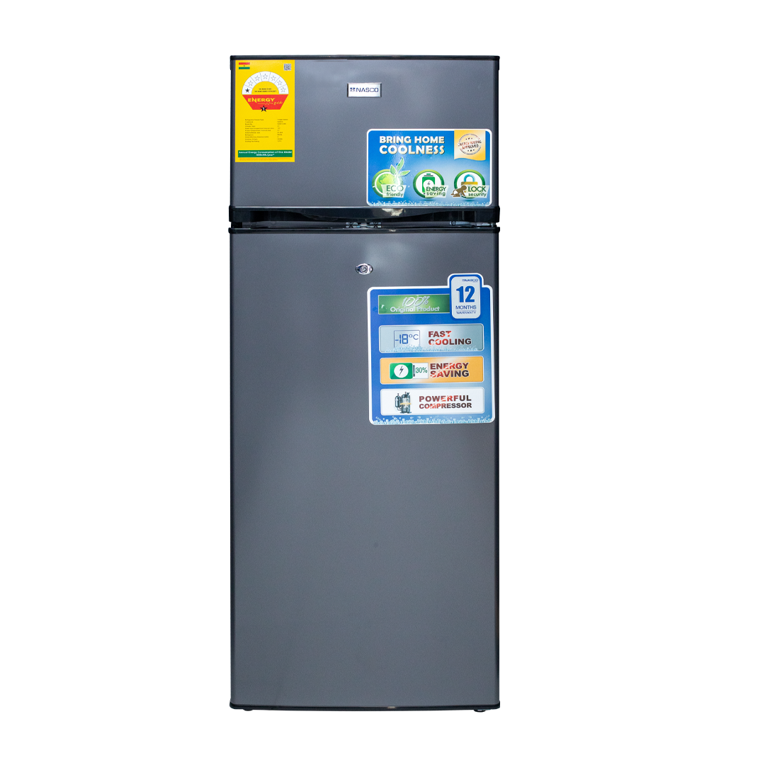 NASCO REFRIGERATORS-BOTTOM FREEZER NASF2-28S 204L