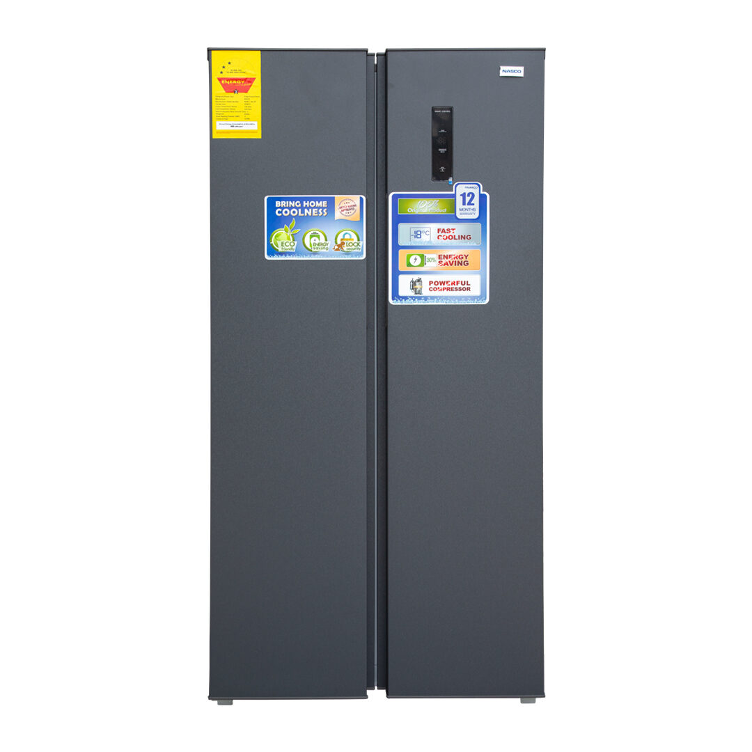 NASCO REFRIGERATORS-SIDE BY SIDE NASF2-66.1FF 400L
