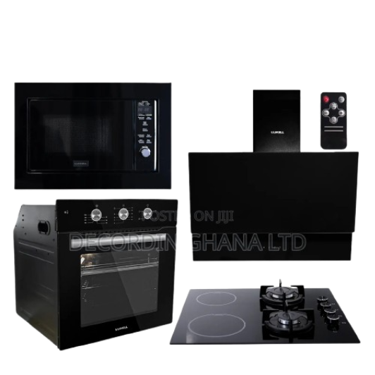 60CM Glass Set With 25LT Microwave & 55LT Digital Oven