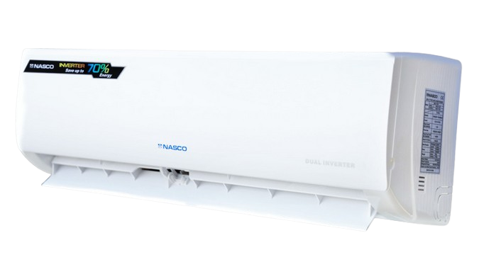 NASCO SPLIT AC - MIRROR -R410 DUAL INVERTER NAS-T24V1 - Image 3