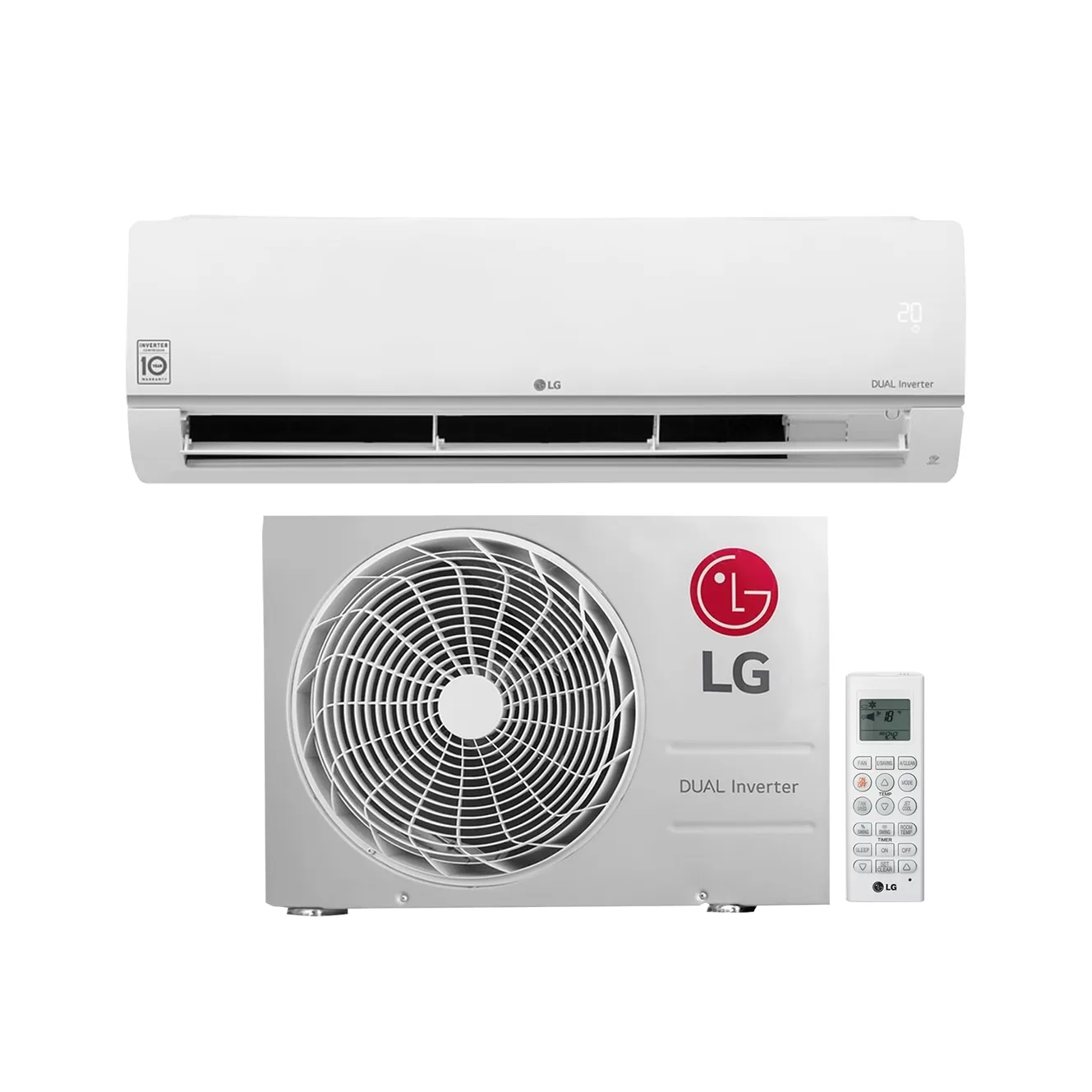 LG AIR CONDITIONER - R410 ON/OFF 2.0HP