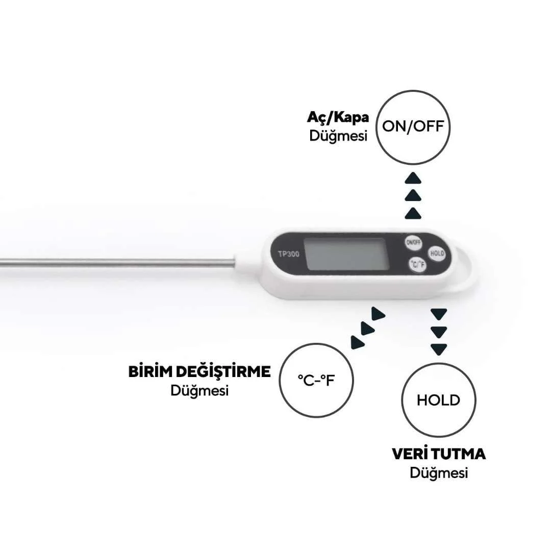 HDFT-01 Digital Food Thermometer - Image 2
