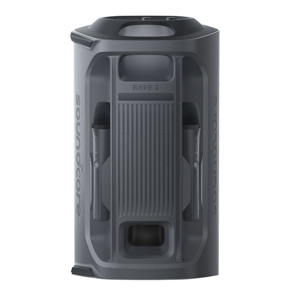 ANKER SOUNDCORE RAVE 3S WITH 2 WIRELESS MICROPHONE - Image 9