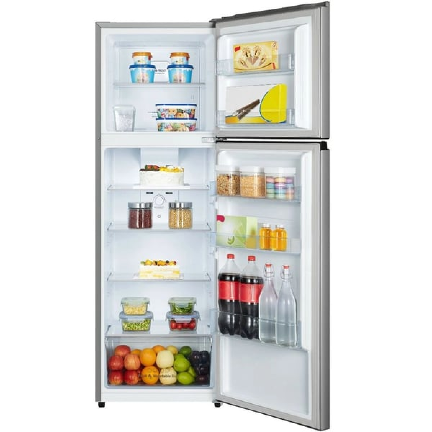 HISENSE REFRIGERATOR RT328N4DGN TOP FREEZER 328 LITRES REFRIGERATOR - Image 2